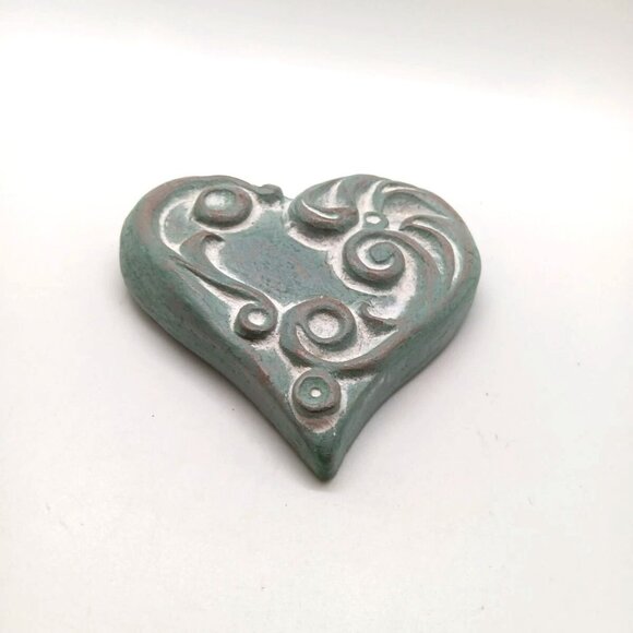 Isabel Bloom Twirly Heart Cement 1992 - Picture 1 of 5